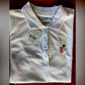 NWT Girl Scout Senior Collared Shirt  M